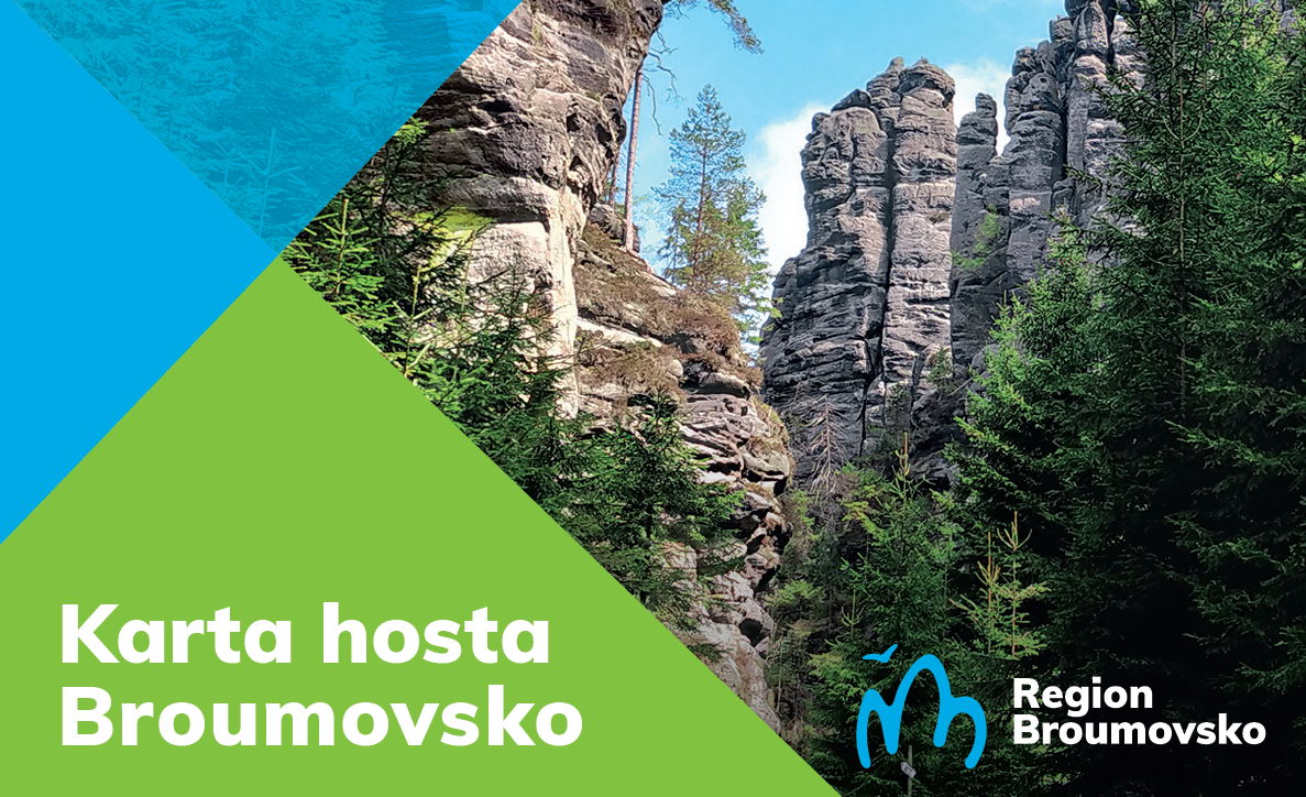 možno zařídit kartu hosta Broumovsko